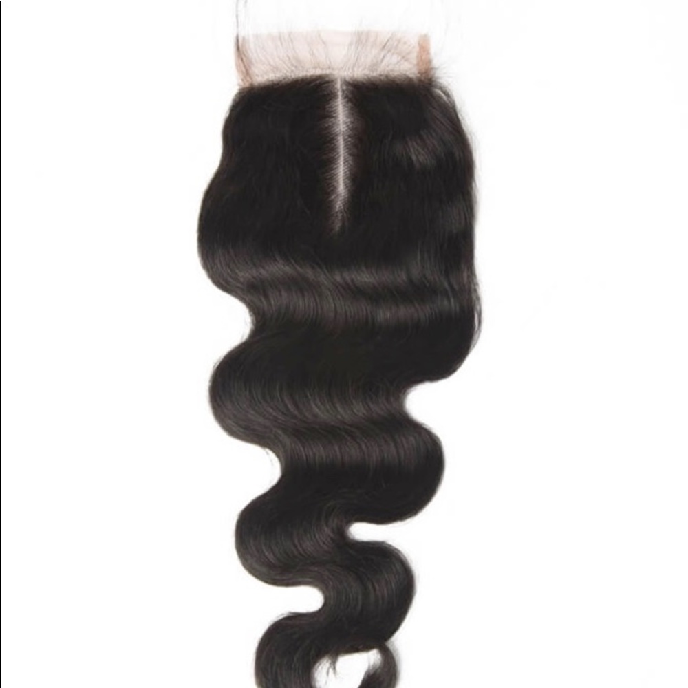 Body wave hair closure